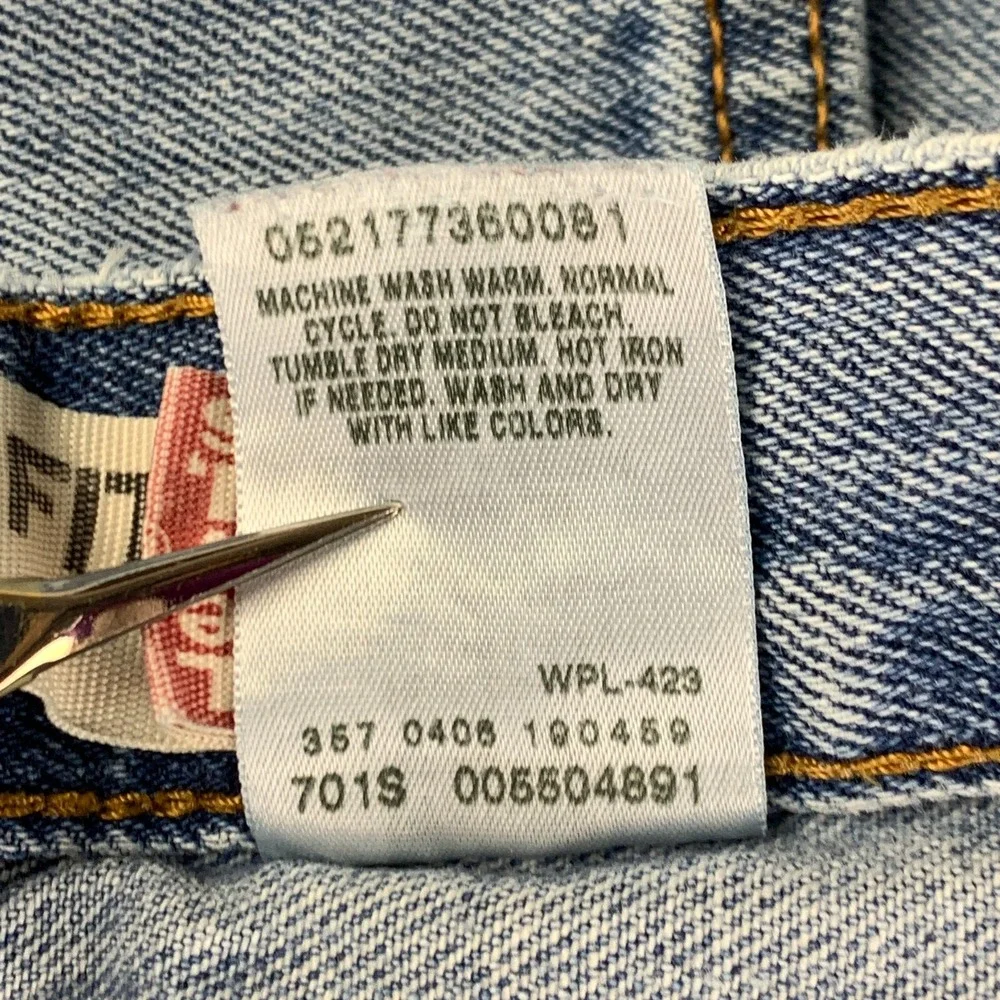 Levis Jeans Mens 34x35 Blue Pants 550 Baggy Light Relaxed Skater Denim Tag 36x36